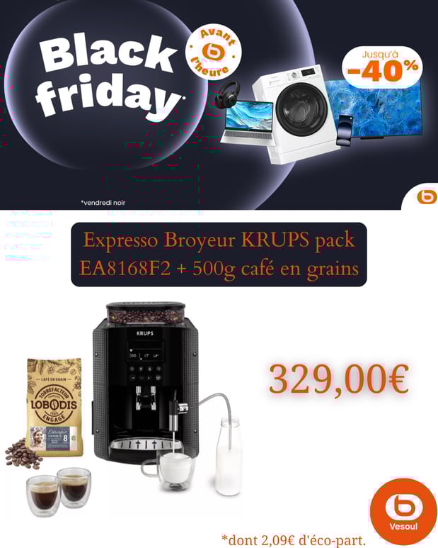 Promotion Broyeur à café Krups