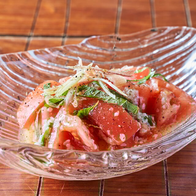 冷やしトマト 甘麹和え
