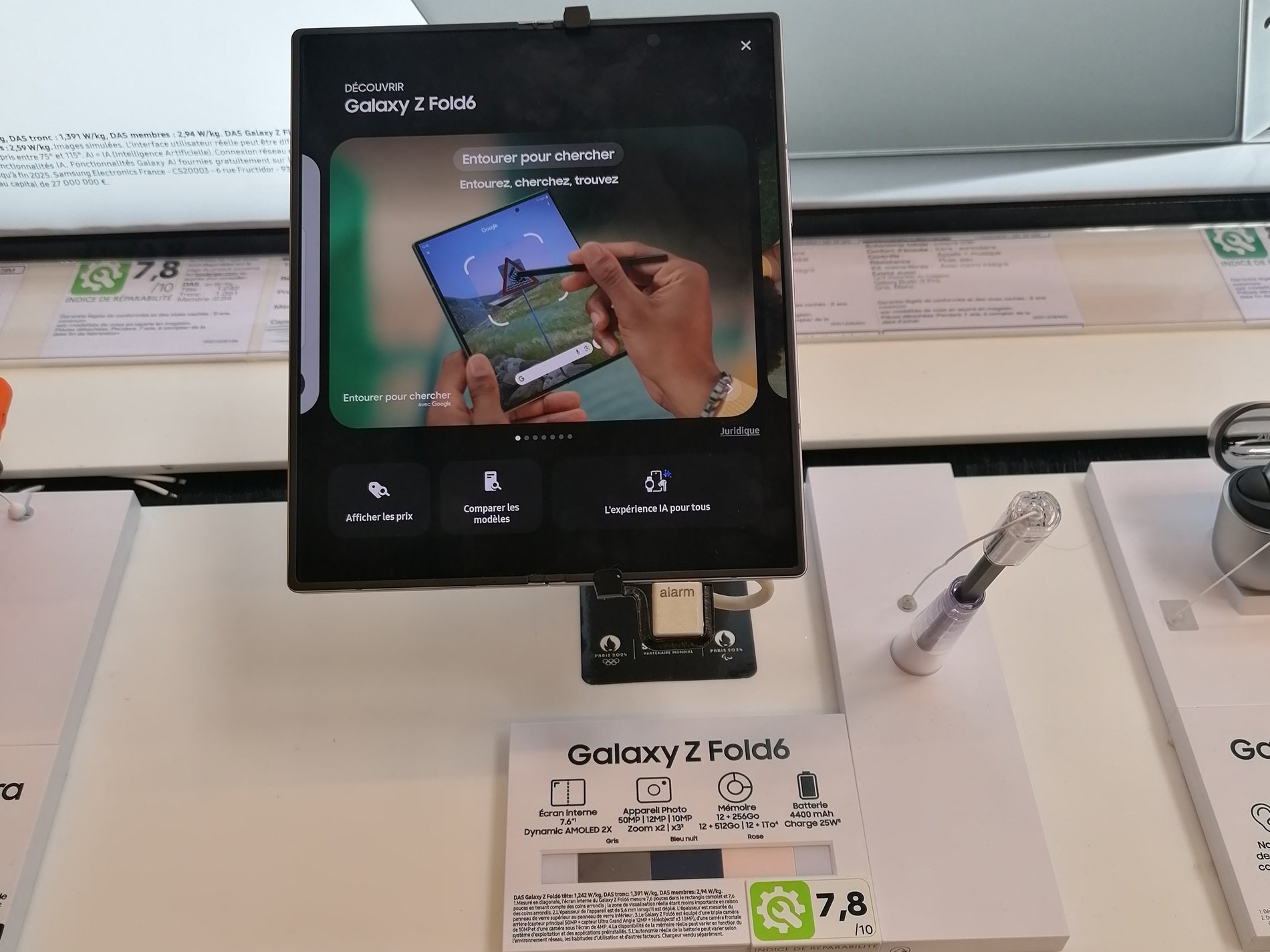 Le smartphone Samsung Galaxy Z Fold6 chez Boulanger Troyes - Saint Parres Aux Tertres!