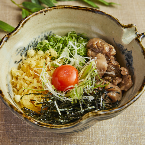 A4牛すじと黄金卵かま玉うどん