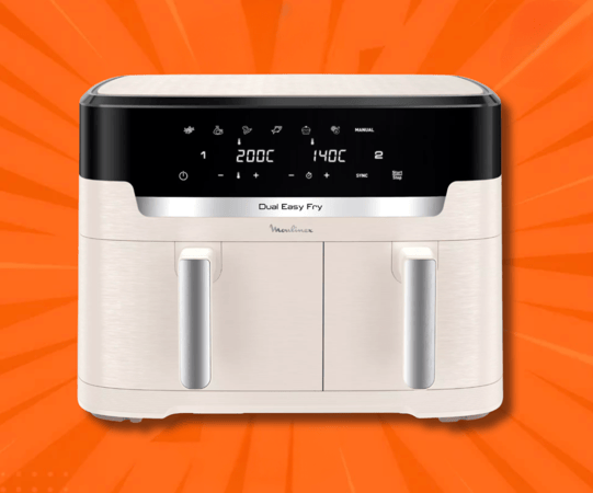 Friteuse sans huile MOULINEX Easy Fry Dual XXL EZ942AF0 10,5 L