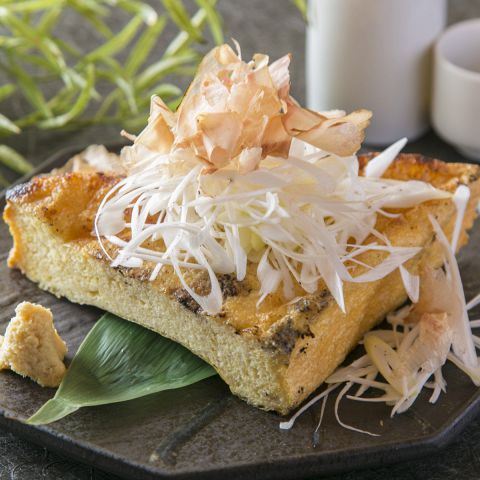 三角揚げの炙り焼き
