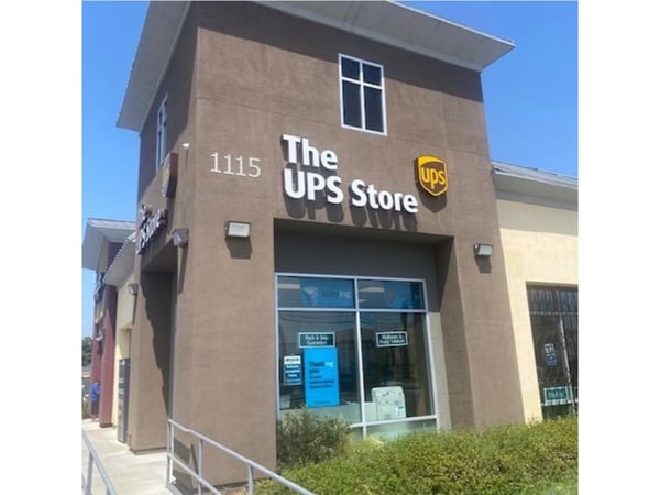 Facade of The UPS Store Compton