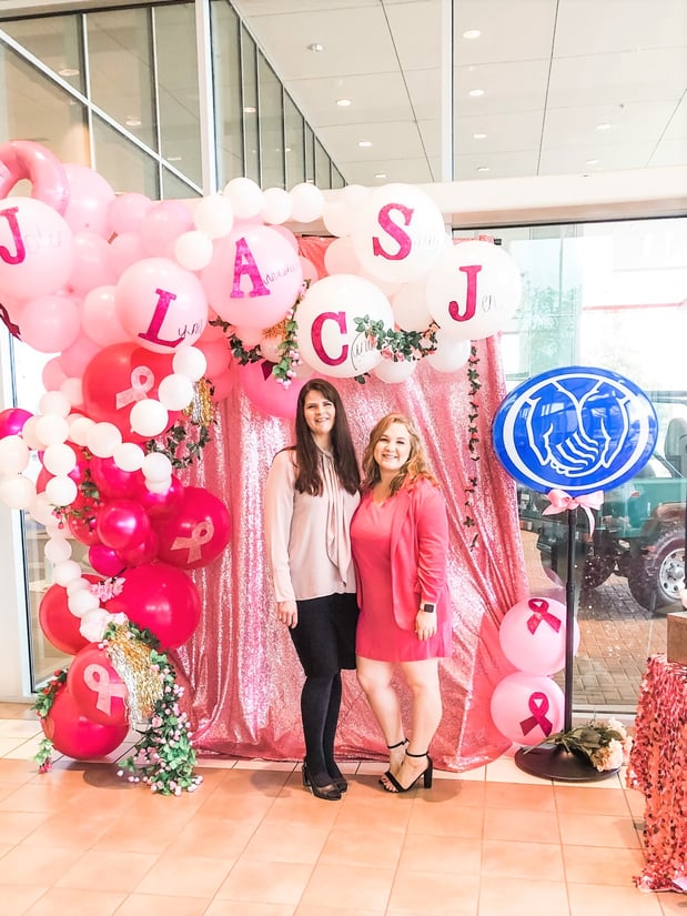 Breast Cancer Awareness month at the Price LeBlanc Agency.