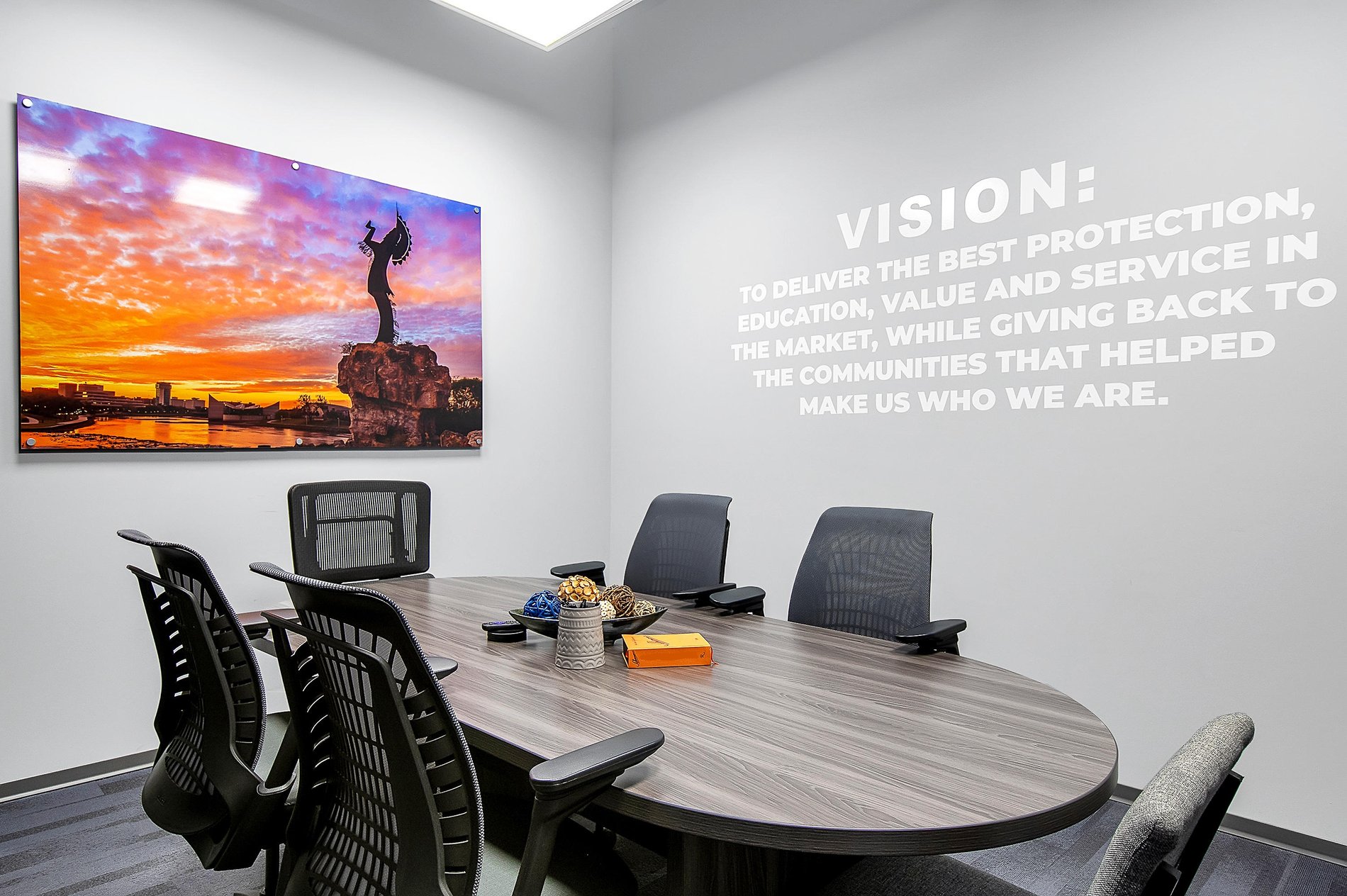 Conference Room and our Vision Statement
