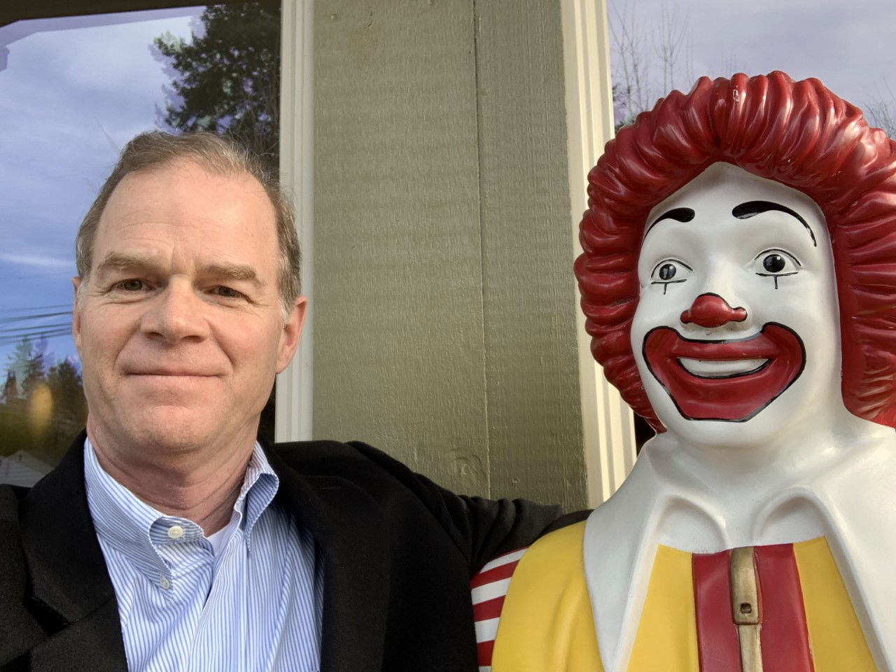 I volunteer at the front desk of Ronald McDonald House in Seattle two days a month.