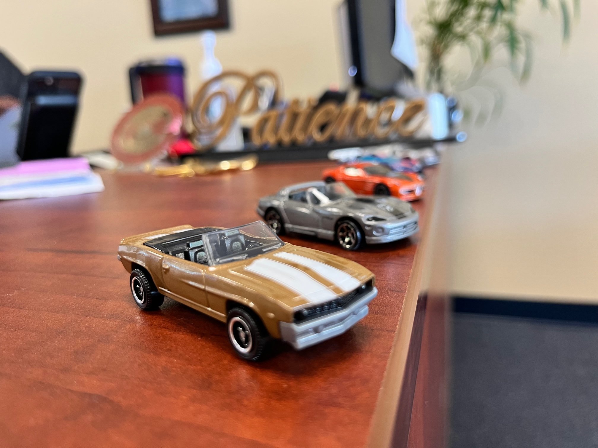 Vintage model cars