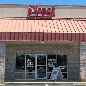 Direct Auto Insurance storefront located at 3255 South Oates Street, Dothan