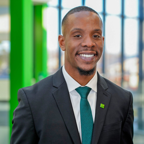 Headshot of Terraine Johnson - TD Wealth Financial Advisor