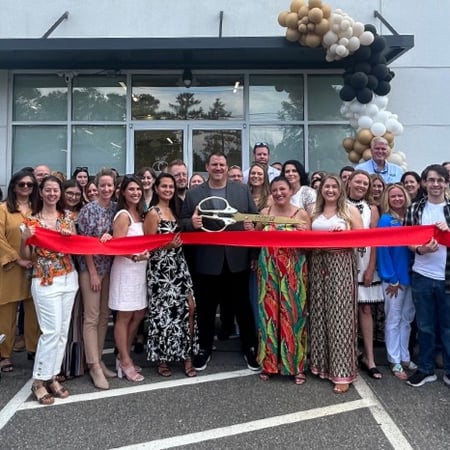 Fall In Love With Your Closet Grand opening ribbon cutting at the new California Closets showroom in Raleigh, NC