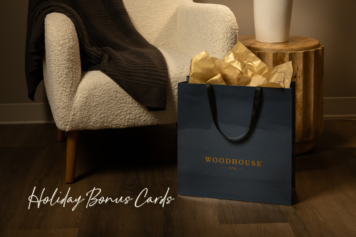 Woodhouse Holiday Gift Card and Bonus Cards