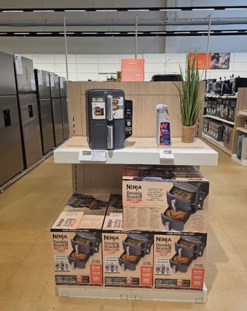 Boulanger Chasse sur Rhône, AIrfryer, friteuse sans huile, ninja, double back,