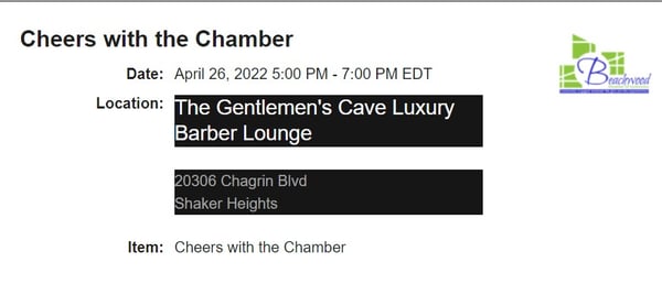 Beachwood Chamber of Commerce