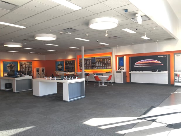 Interior view of store, right side