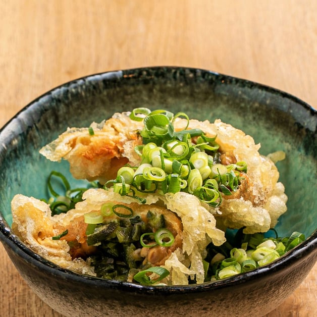 納豆巾着ネギぶっかけ 2切れ