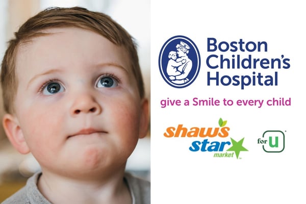 boston childrens hospital give a smile to every child shaws and star market