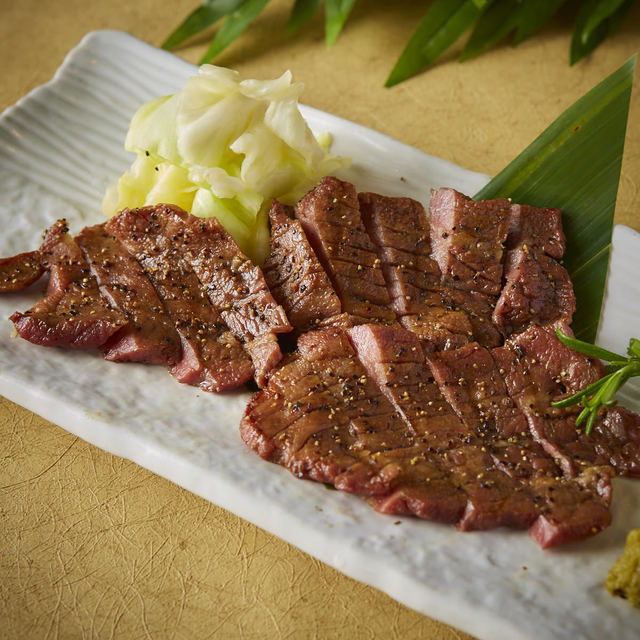 牛タンの炙り焼き
