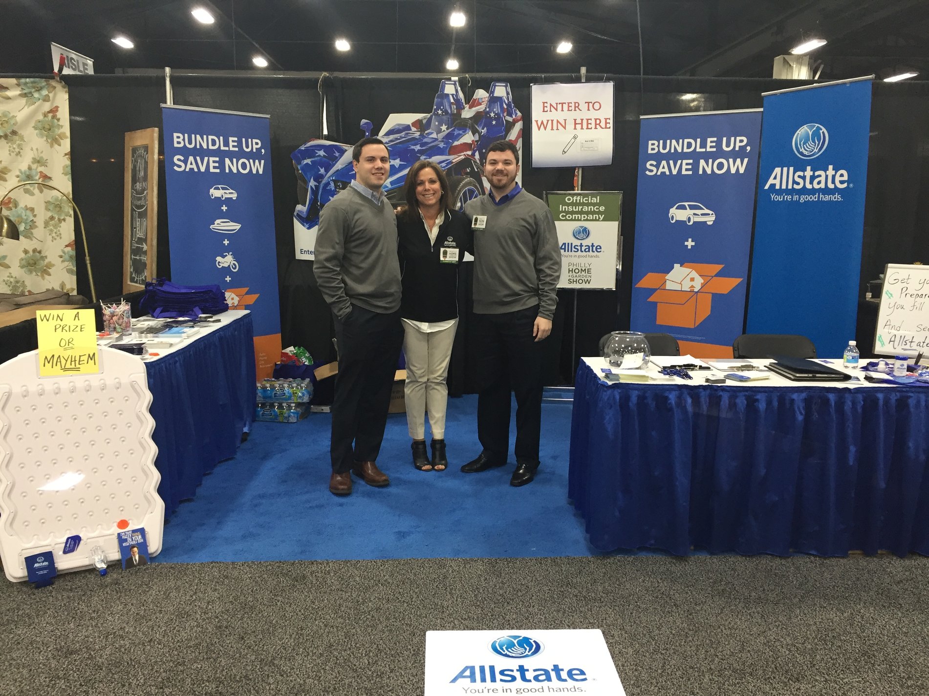 Representing Allstate at the Home Show Feb 2017