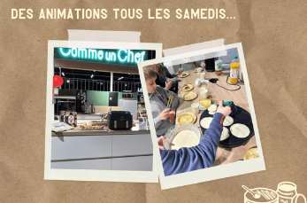 Des animations tous les samedis !