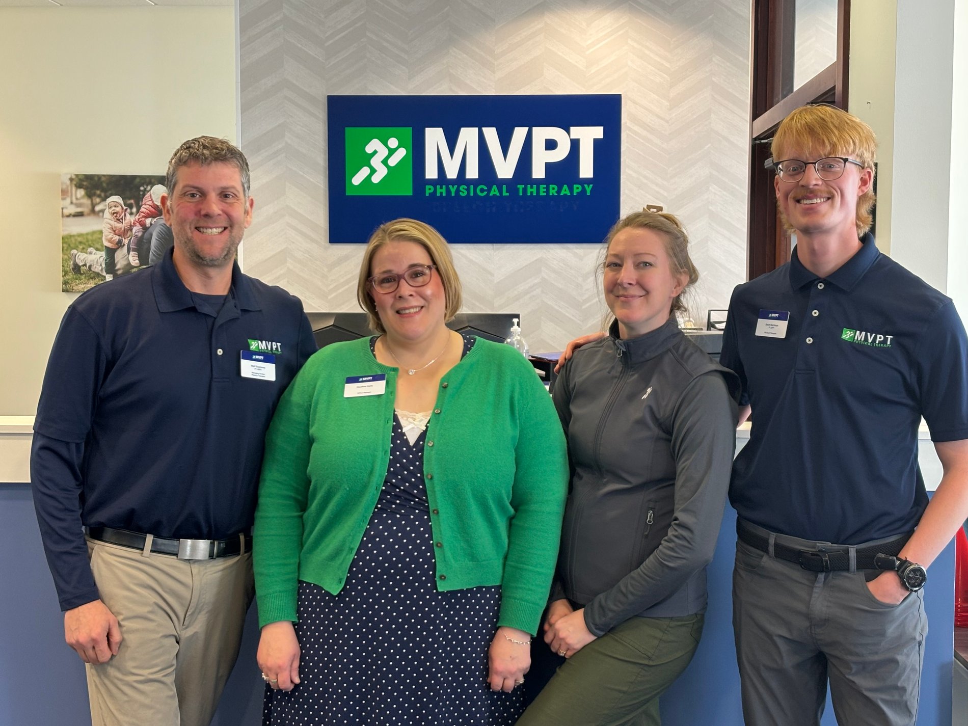 Our Team!
From Left to right: Matt Economy, Heather Kelly, Carrie Morgan, and Zach Hartman.