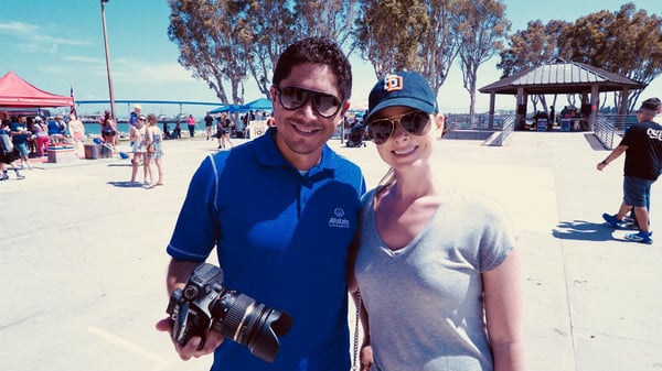 Raya Insurance Agency USMC - Volunteering with the Muscular Dystrophy Association