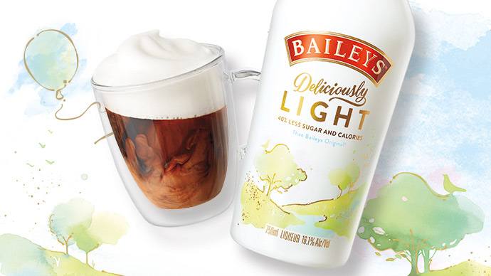Baileys Deliciously Light Frothy Coffee