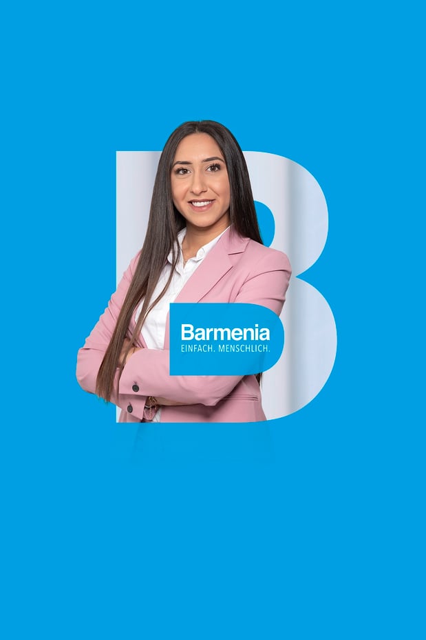 Valentina Rehrmann. Ihre Ansprechpartnerin für die Barmenia Versicherung in Mühlheim am Main.