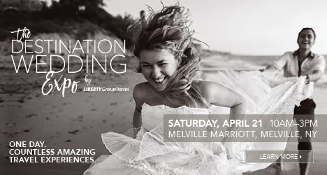 Join us on Saturday, April 21 for the first annual Liberty Group Travel Destination Wedding Expo.