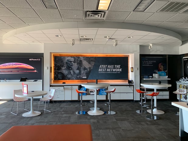 Interior Left Side of Store