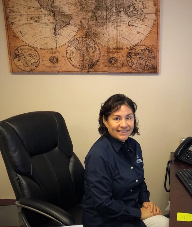 Lupe is the office manager, she keeps the place running like a top. I call her the CEO-E, Cheif Executive Officer of Everything. She is AWESOME!!