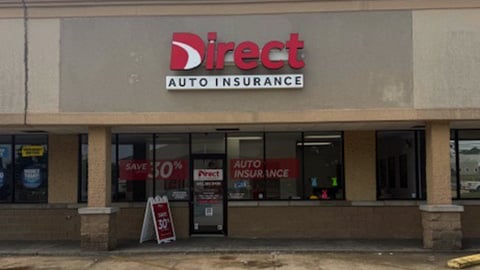 Direct Auto Insurance storefront located at 5116 US Highway 19, New Port Richey