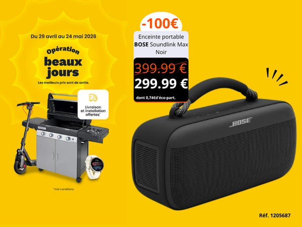 Enceinte portable BOSE Soundlink Max Noir