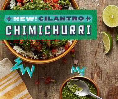 New! Cilantro Chimichurri – Make any entrée oh so bueno! Picture