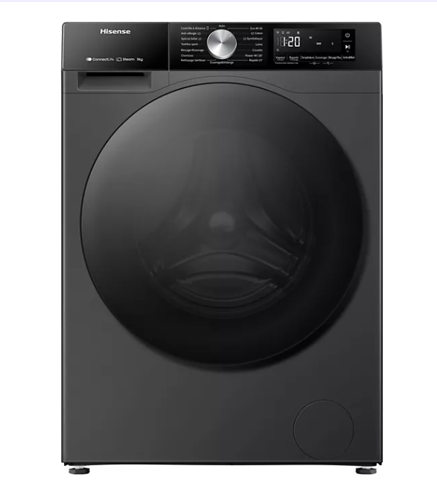 Pendant le mois de l'électro dans votre magasin Boulanger Villiers-sur-Marne, venez découvrir notre Lave Linge hublot Hisense WF3S9043BB3 à 429€ au lieu de 499€