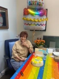 We were excited to celebrate another birthday in our office. Happy birthday, Maureen!