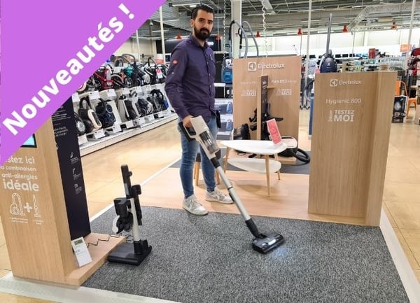 Venez découvrir nouveau show-room Electrolux dédiée à la démonstration.
Vous souhaitez vous équiper en aspirateur Balai , Traineau alors nos vendeurs sont présents pour vous aider à choisir le produit qui correspond à votre usage , nous vous attendons avec impatience !