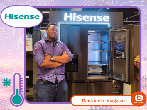 Réfrigérateur multiportes Hisense dans votre magasin Boulanger Vendenheim Reichstett