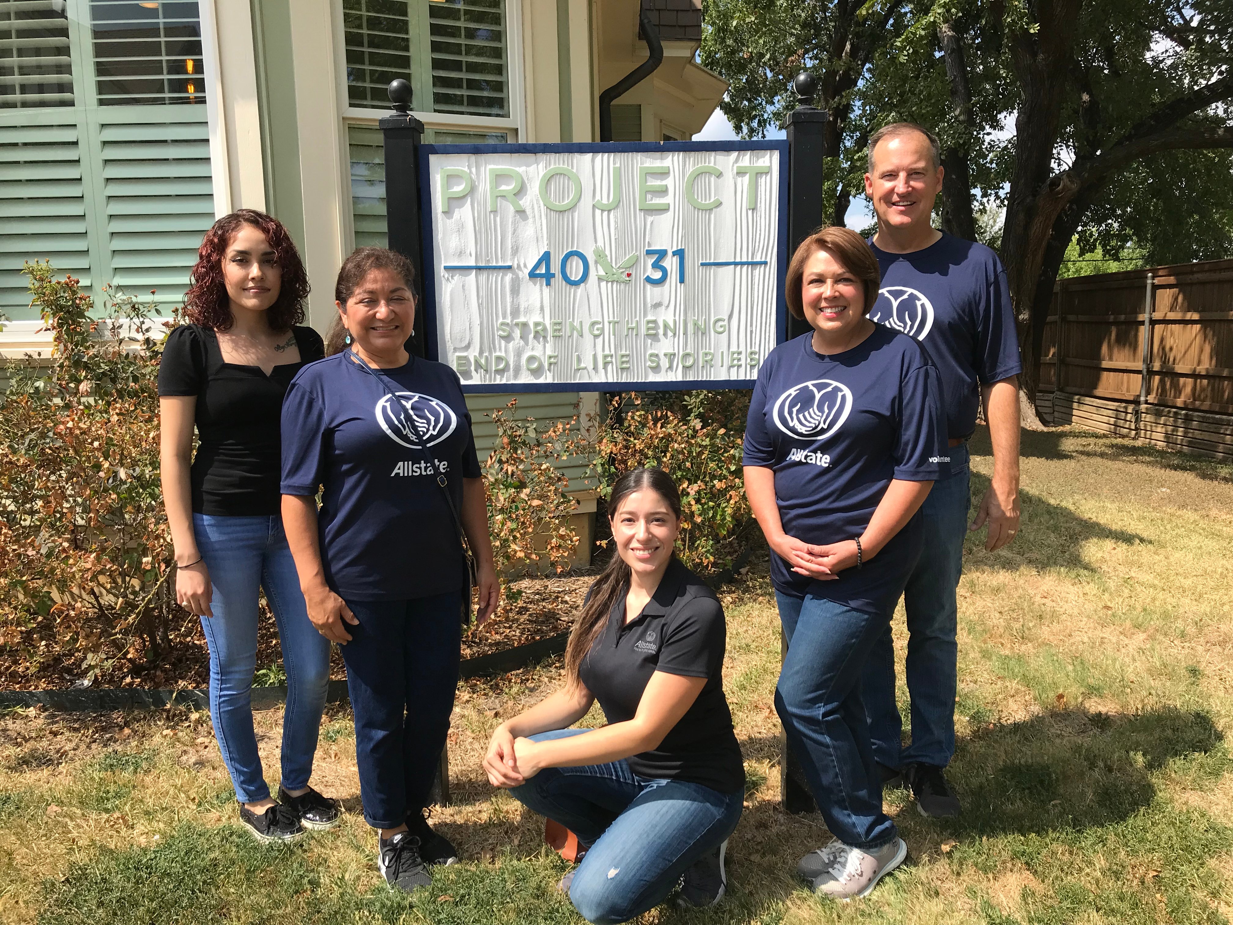 In 2019, we also volunteered with Project 4031.