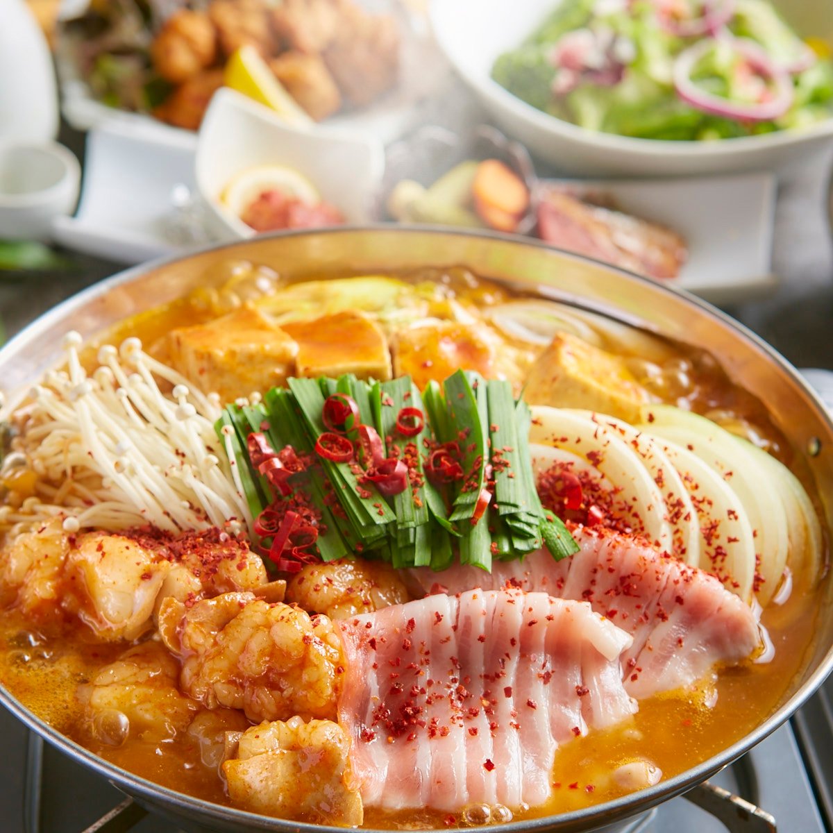 【旬】本格スパイス堪能!エスニックカレー鍋付き!スタンダードコース《2.5時間飲み放題付》7品 3500円