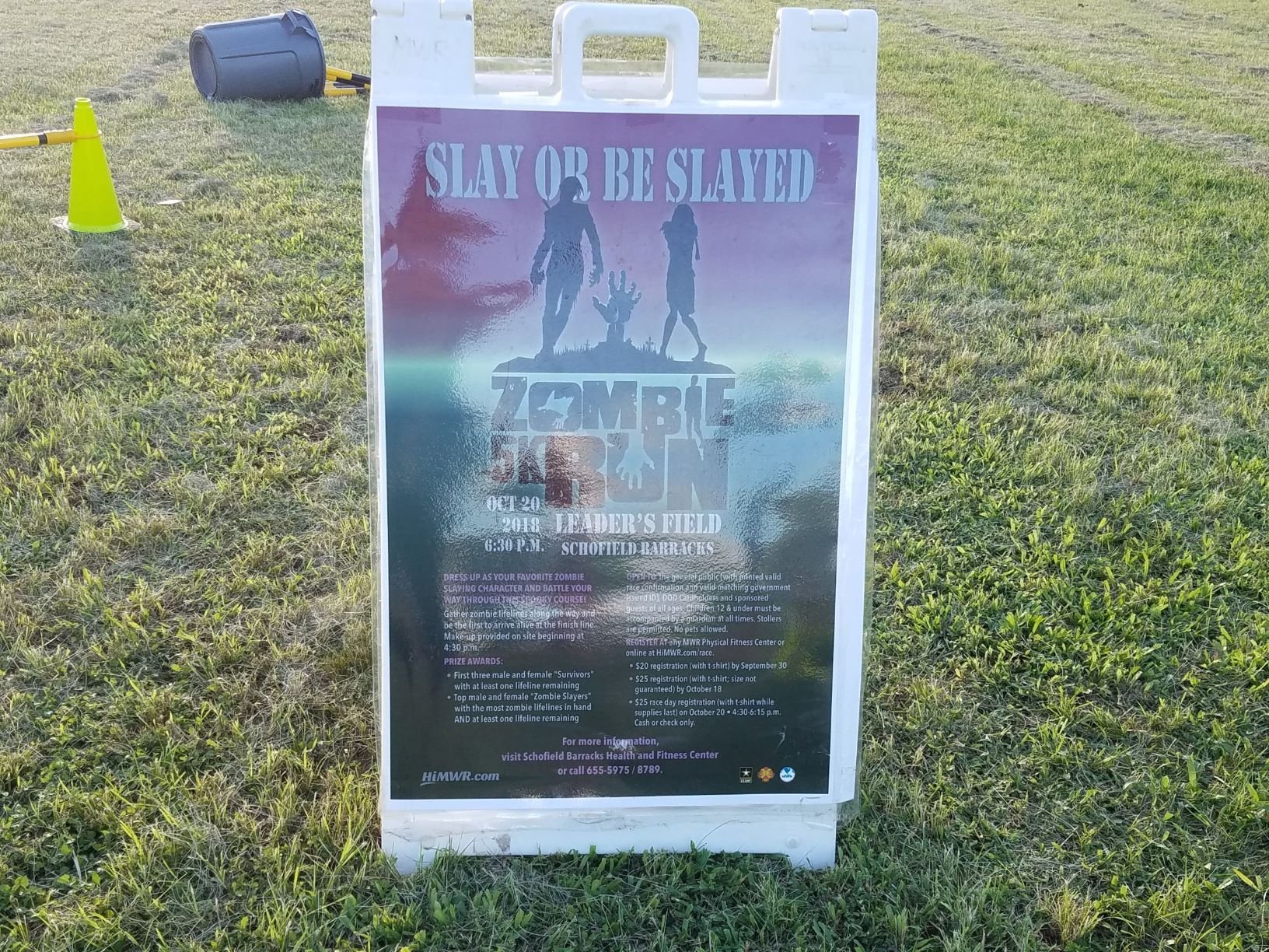 Zombie Run 5K - Schofield Barracks