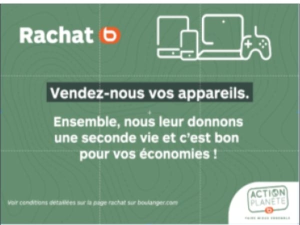 Le rachat de vos produits dans votre magasin Boulanger Poitiers Sud