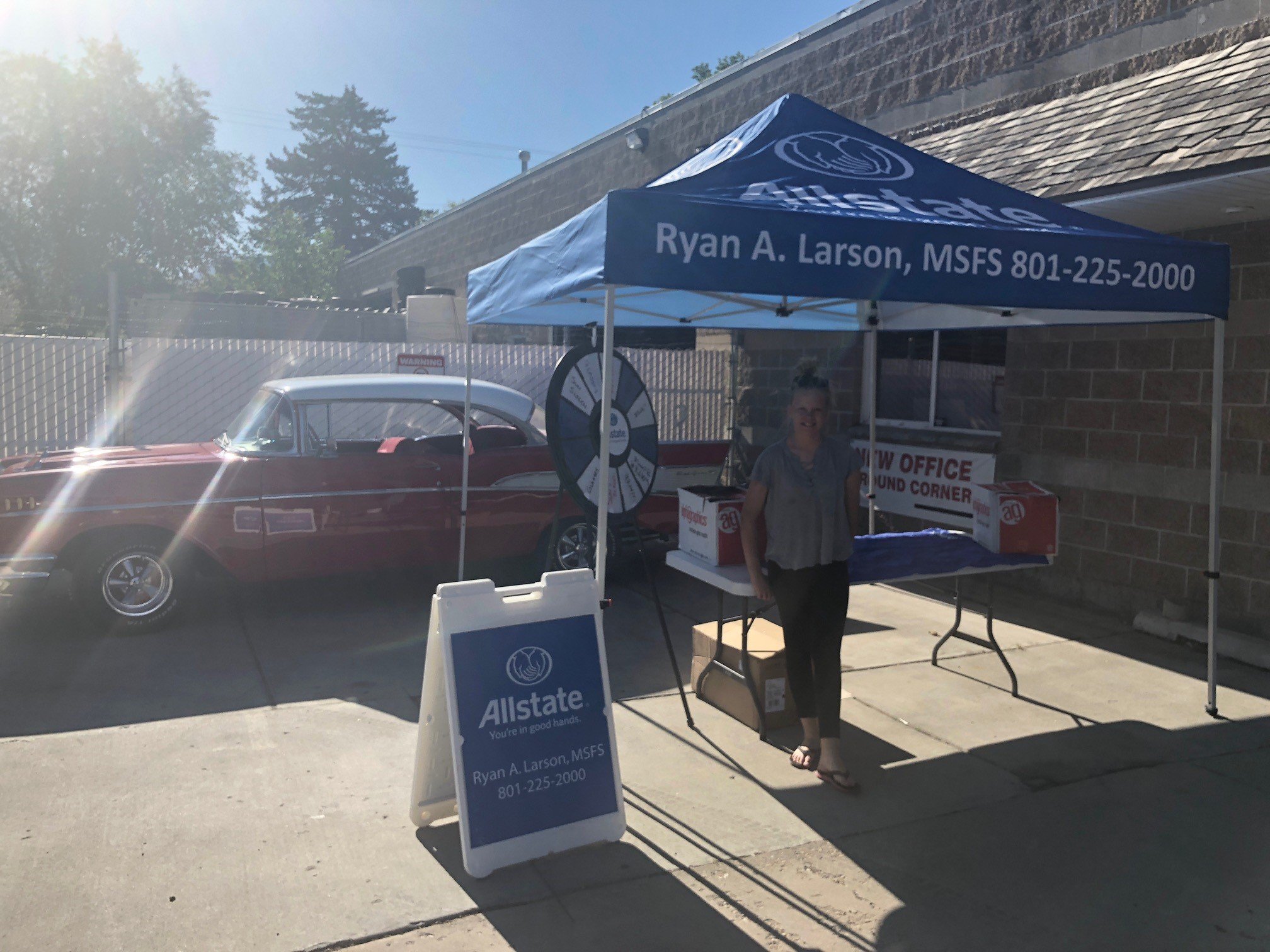 Allstate sponsorship of the 2018 Springville Art City Days Car Show