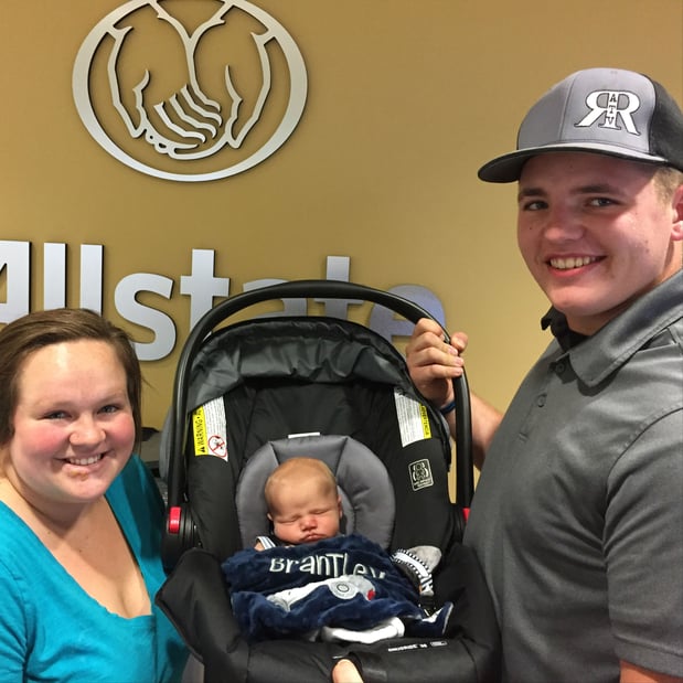 Congratulations to our Licensed Sales Professional, Karlie Jones, and her husband, Zach, who welcomed an 8-pound healthy baby boy!