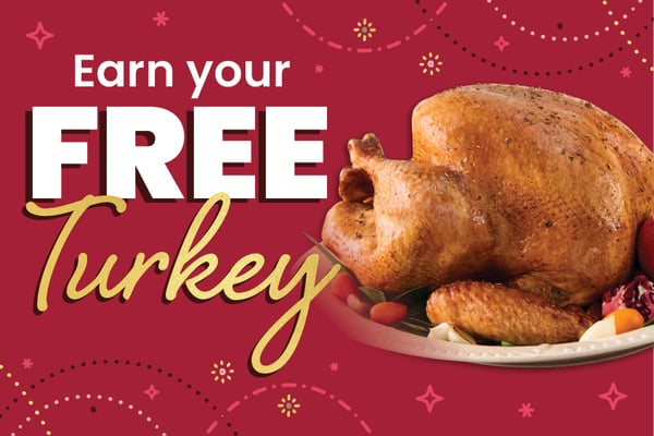 earn your free turkey