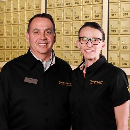 Male and Female Associate Store Owners