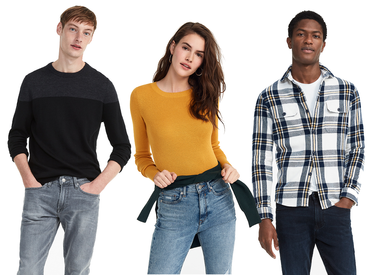Shop men's and women's jeans at Express online or in-store