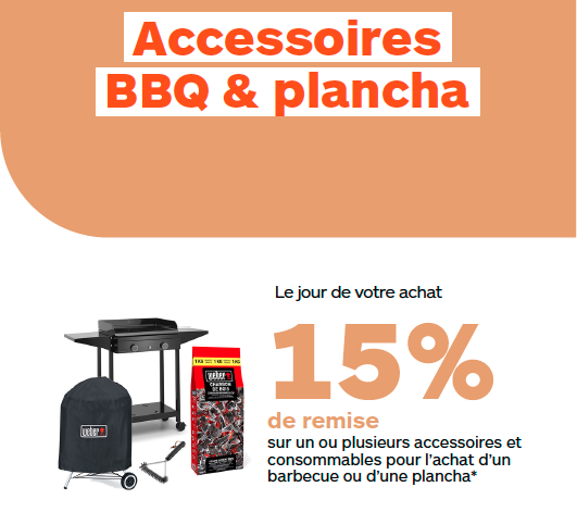 Visuel accessoires barbecues et planchas