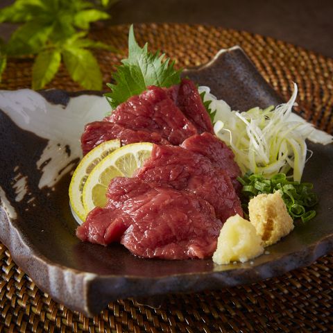 馬刺し赤身