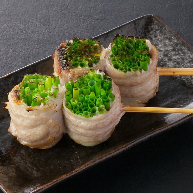博多屋台のネギまきまき串