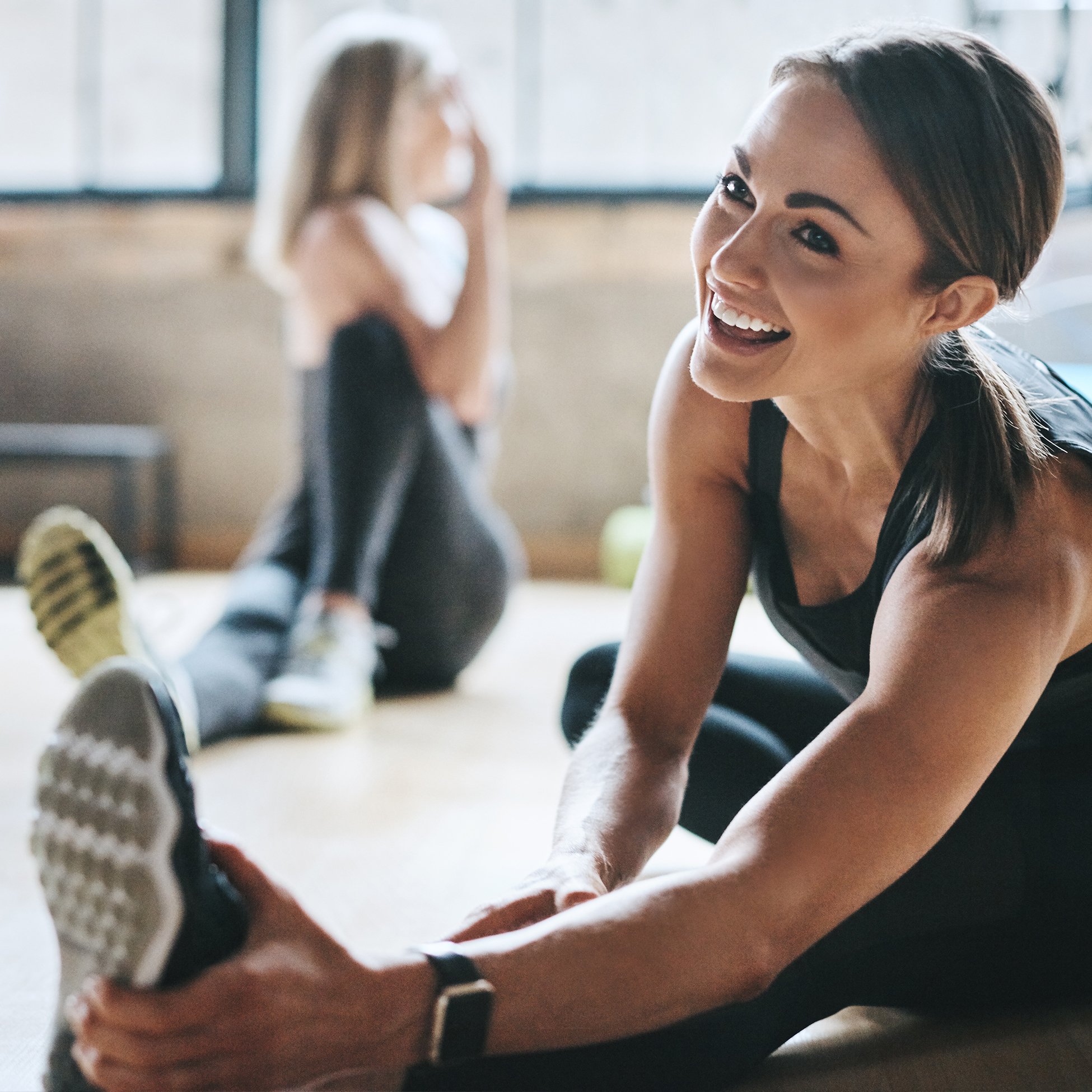 Woman working out